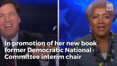 Brazile Reveals Why She Leaked CNN Debate Questions to Hillary, Tucker Bursts Out Laughing