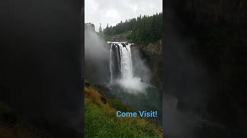 Snoqualmie Falls, Washington #Snoqualmie #snoqualmiefalls #Washington #pnw #pnwlife #waterfalls