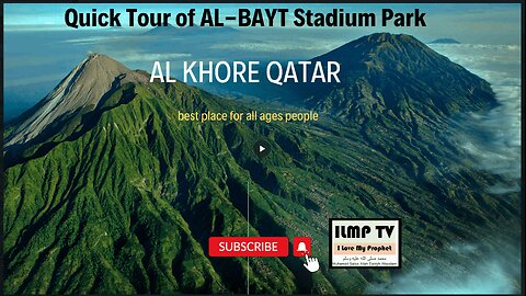 Al Bayt Stadium complete tour with the recitation of the Quran, 52 Minutes all around the stadium.