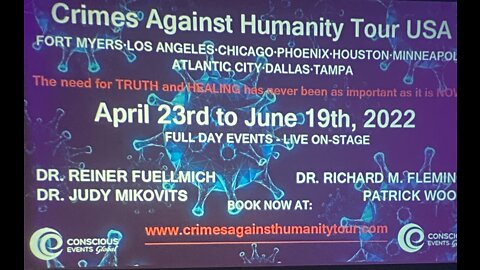 Crimes Against Humanity Tour USA: Patrick Wood