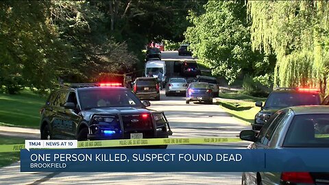 Person shot and killed, suspect found dead by self-inflicted injuries