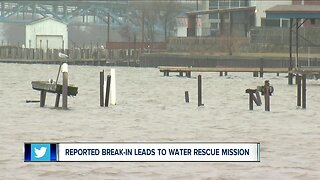 Reported car break-in leads to water rescue mission in Niagara Falls