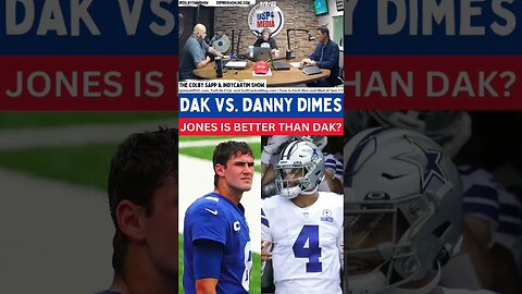 Dak Prescott vs. Daniel Jones #Cowboys #Giants #shorts #nfl #sports #podcast