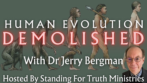 PhD Scientist with 9 Degrees DEMOLISHES Human Evolution! (Nearly *EVERY* Argument DESTROYED!)
