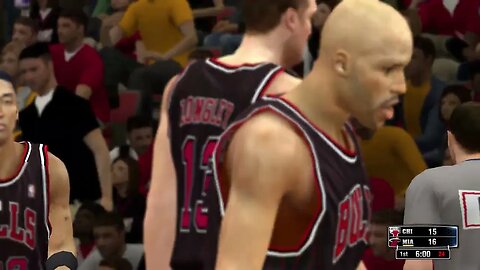 NBA Simulations: The 1996 Chicago Bulls vs The 2013 Miami Heat @ American Airlines Arena