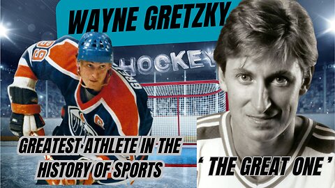 Wayne Gretzky. The Great One. A legendary Canadian ice hockey player. NHL