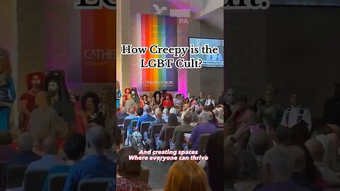 Would you join this cult?#lgbt #gay #rainbow #dragqueen #christian #reels #saveamerica #jesus #God