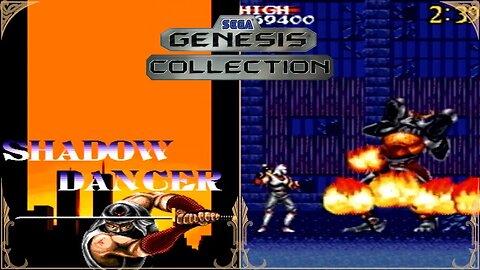 SEGA Genesis Collection — Shadow Dancer: Secret of Shinobi | PlayStation 2 (Throwback Thursdays #6)