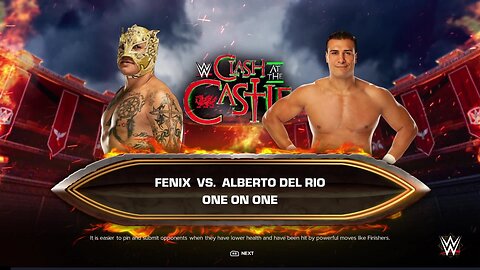 WWE 2k24 Fenix vs Alberto Del Rio