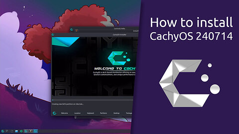 How to install CachyOS 240714