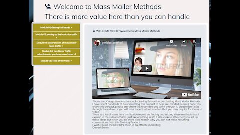 What is my Mass Mailer Methods - how do you use it