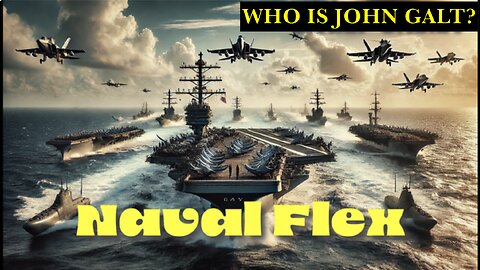 MONKEY SITREP-US NAVAL FLEX TAKING PLACE. TY JGANON, SGANON