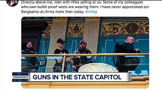 Should guns be banned inside the Michigan Capitol?