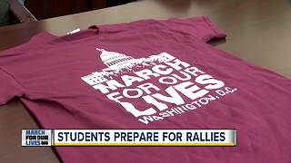 Local students prepare for nationwide "March for our Lives" Saturday