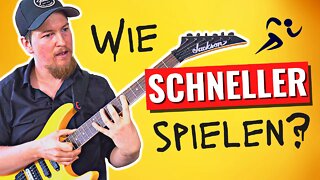 Schneller Gitarre spielen: Richtige Technik für mehr Geschwindigkeit & Ausdauer