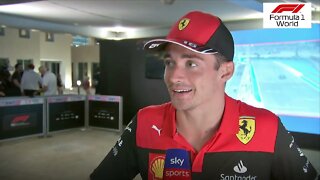 Charles Leclerc: I am very proud of the team | Post Race Interview | Abu Dhabi Grand Prix 2022