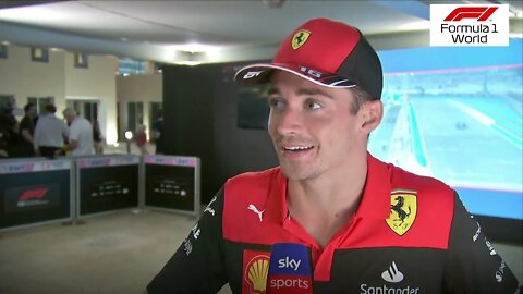 Charles Leclerc: I am very proud of the team | Post Race Interview | Abu Dhabi Grand Prix 2022