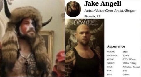 🤡JAKE ANGELI - AKA THE QANON SHAMAN