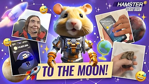 Hamster Meme Time: To the Moon!