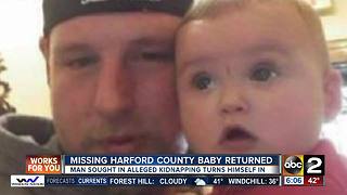 Missing Harford County baby returned