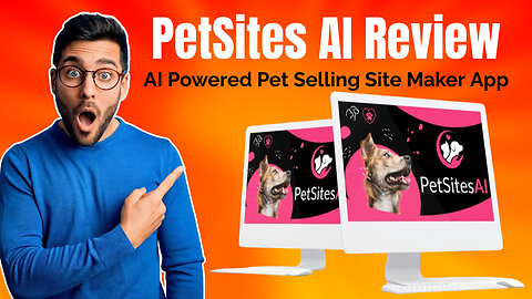 PetSites AI Review- AI Powered Pet Selling Site Maker App