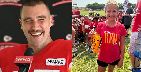 Travis Kelce Pours Love to a Taylor Swift Fan With a Special Gift