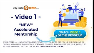 Self Made Trader - Lesson 1 for Traders - Daytradetowin Mentorship Review