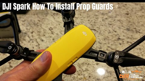 DJI Spark How To Install Prop Guards