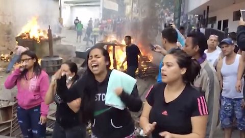 Protests Erupt In Venezuela After Failed Military Revolt