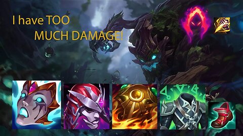 Maokai Jungle but I HAVE SO MUCH DAMAGE! (BROKEN) League of Legends