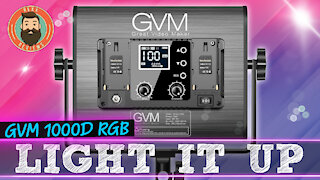 GVM 1000D RGB 45W LED | Best Budget LED Panel Lights 2021