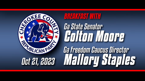CCRP Breakfast w Colton Moore & Mallory Staples