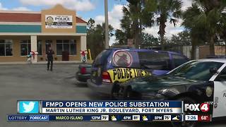 Fort Myers Police Department opens a new substation