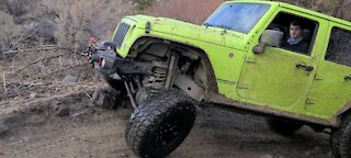 2016 Jeep Rubicon exploring Idaho