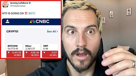 Panic in Crypto Market ‼️ Panic in Stock Market 🔻Stocks & Bitcoin Free Fall