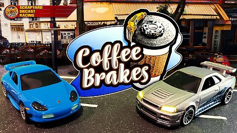 Coffee Brace #race 02 Skyline vs Porsche #diecast racing