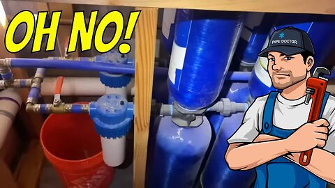 Saturday Night Emergency Plumbing Service Call “Don’t Change Water Filters on Weekends!”