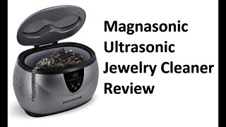 Magnasonic Professional Ultrasonic Jewelry Cleaner review MGUC500