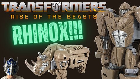 Transformers Rise of the Beasts - Voyager (not SS) Rhinox Review