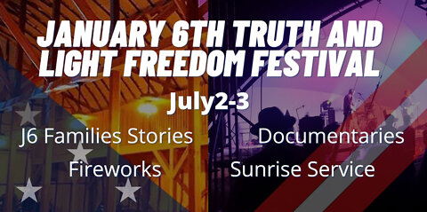 Gulag inmates call from behind bars to the January 6 Truth and Light Freedom Festival