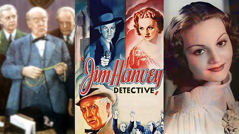 JIM HANVEY, DETECTIVE (1937) Guy Kibbee, Tom Brown & Lucie Kaye | Action, Crime, Mystery | COLORIZED