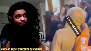 The Chicago Teen Takeover Woman Gets Attacked Mayor Defends Riots...