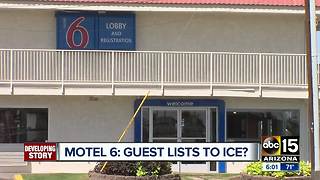 Motel 6 accused of handing over information to ICE in Washington