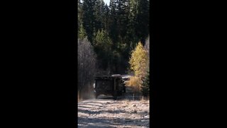 Jeep Overlanding with Off-Grid Trailer // #shorts