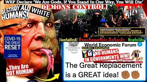 WEF Memo Reveals Plan To Depopulate the World of 1 Billion White People by 2030