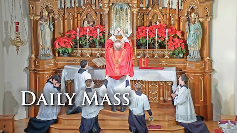 Holy Mass for Saturday June 5, 2021