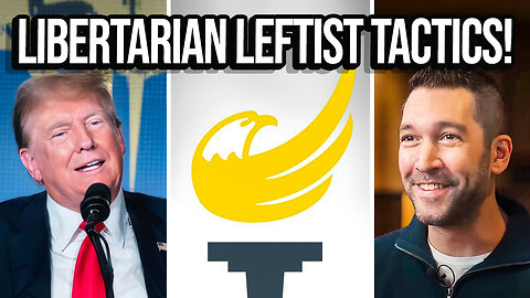 Libertarians HECKLE Trump, Act Like Leftist Children, Then Get Absolutely ROASTED!