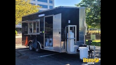 2018 Diamond Cargo 8.5' x 16' Food Trailer with Lightly Used 2021 Kitchen for Sale in Virginia