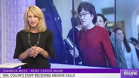 Senator Susan Collins staff barraged with death threats, abusive calls