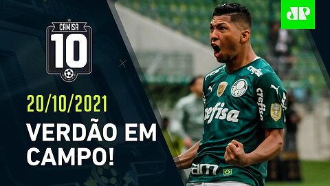 Palmeiras JOGA HOJE e tenta RETOMAR a 3ª posição no Brasileiro! | CAMISA 10 – 20/10/21